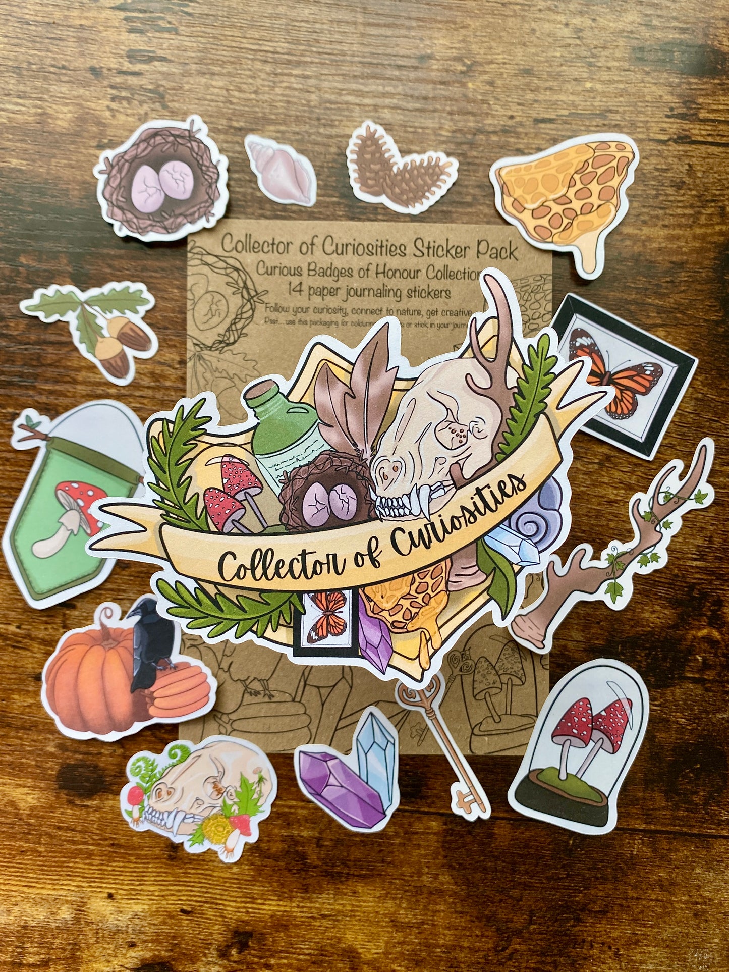 Collector of Curiosities sticker pack