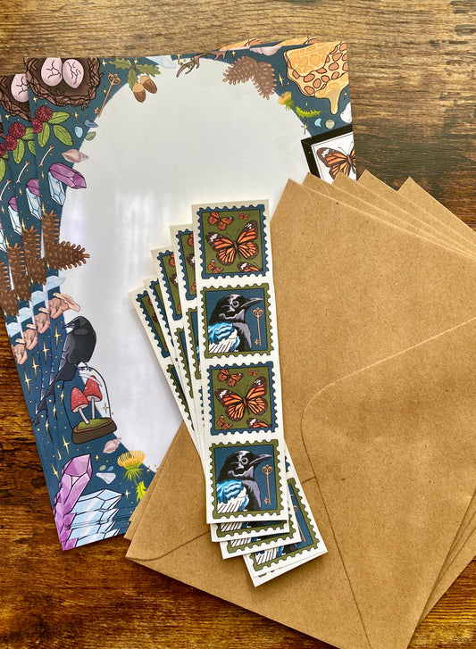 Nature's Curiosities writing set