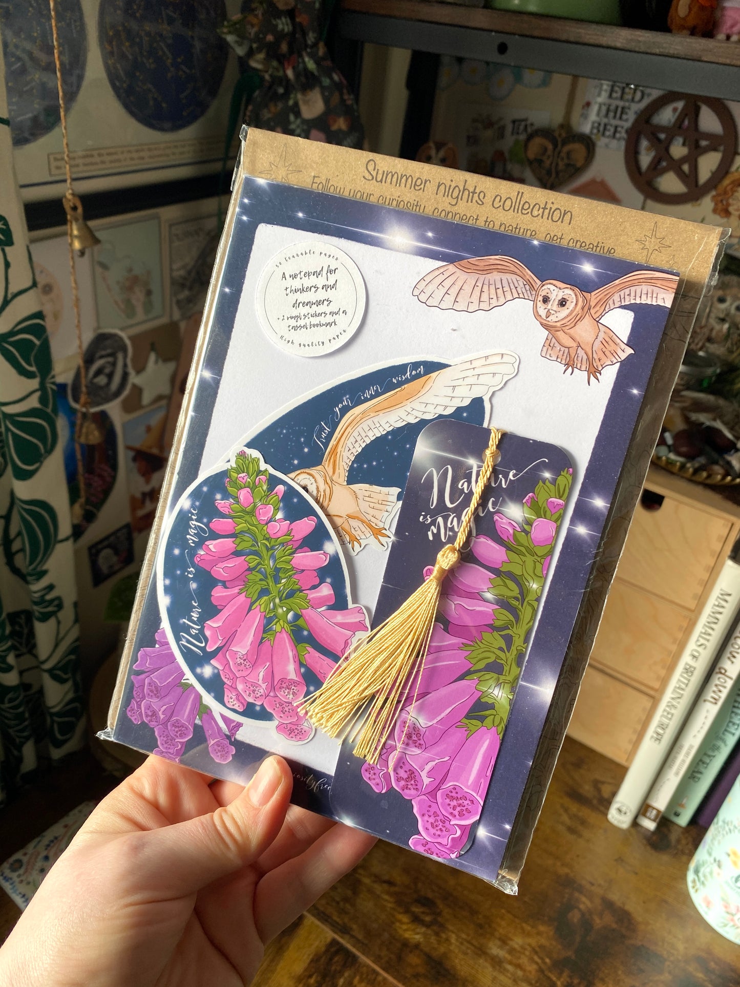 Foxglove vinyl sticker