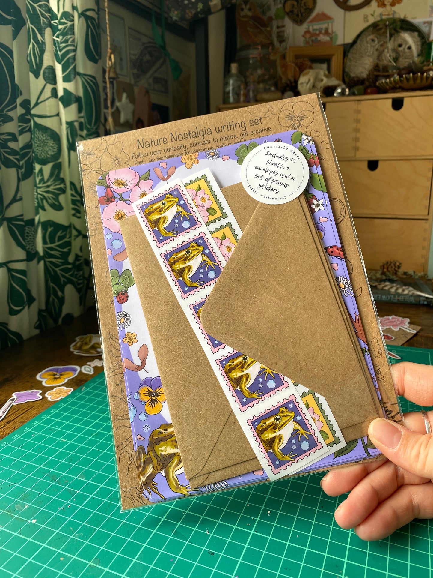 Nature Nostalgia writing set