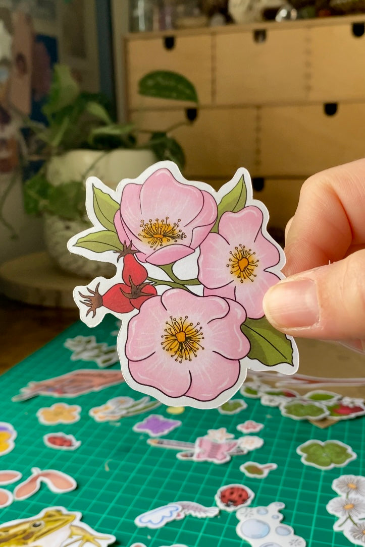 Nature Nostalgia bumper sticker pack