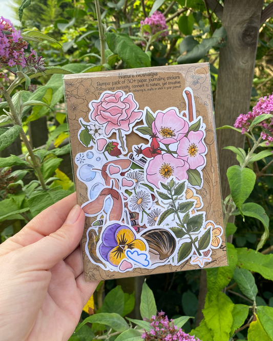 Nature Nostalgia bumper sticker pack