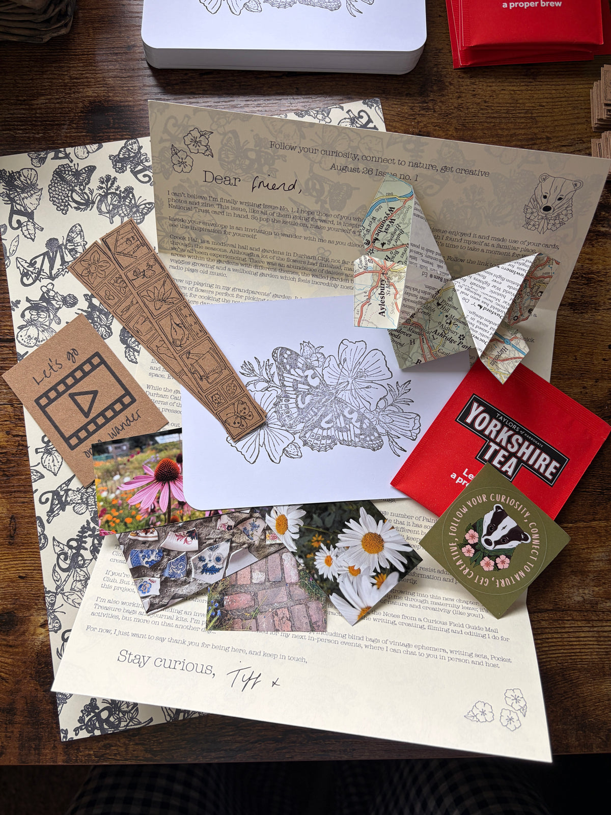 Mail club - Letters from The Curious Field Guide 🌿
